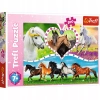 Puzzle 200 elementów. Piękne konie - zdjęcie