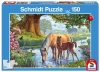 Puzzle 150 Konie przy strumieniu G3 - zdjęcie
