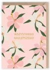 Kartka urodzinowa Kwiaty, eko koperta K015 - zdjęcie