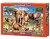 Puzzle 1500 elementów. Zwierzęta sawanny - zdjęcie