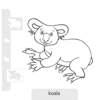 Pokoloruj. Zwierzaki w zoo, zdjęcie 2