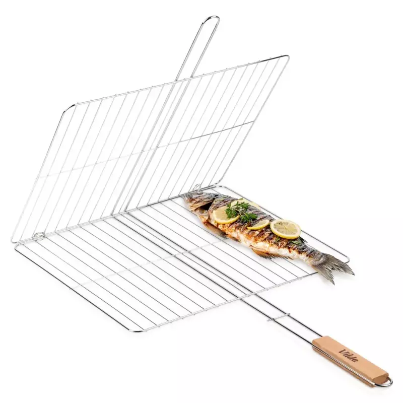 Ruszt do grillowania metalowy 46x37 cm Ruszt do grillowania metalowy 46x37 cm