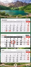 Kalendarz 2024 trójdzielny Morskie Oko - zdjęcie