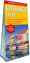 Kopenhaga i Malmo laminowany map&guide 2w1 - zdjęcie