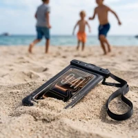 Tech-Protect UWC7 Universal Waterproof Floating Case 6.9 Inch Black, zdjęcie 9