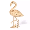 Puzzle drewniane Model 3D Flaming - zdjęcie