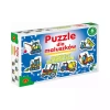 Puzzle dla maluszków 27 elementów. Maszyny budowlane - zdjęcie
