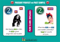 Fun Card English. Present Perfect vs Past Simple, zdjęcie 2