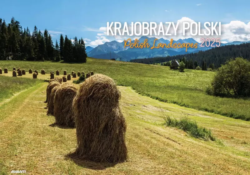 Kalendarz KRAJOBRAZY POLSKI 2025 ścienny albumowy Kalendarz KRAJOBRAZY POLSKI 2025 ścienny albumowy