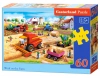 Puzzle 60 elementów. Praca na farmie - zdjęcie
