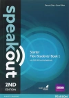 Speakout 2ed Starter Flexi 1 Students' Book 1 with DVD-ROM and MyEnglishLab - zdjęcie