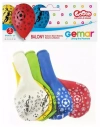 Balony Premium, piłkarze (5 sztuk) - zdjęcie