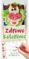 Kalendarz 2025 rodzinny notatnikowy Zdrowo kolor. - zdjęcie