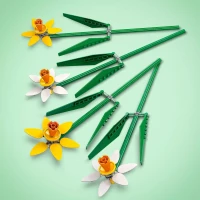 LEGO Flowers Żonkile 40747, zdjęcie 4
