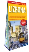 Lizbona. Laminowany map&guide 2w1. Przewodnik i mapa - zdjęcie