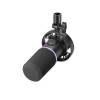 Mikrofon dynamiczny gamingowy BOYA CastMic S60 przewodowy USB XLR - czarny - zdjęcie