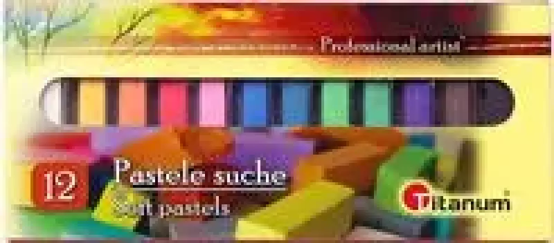 Pastele suche 12 kolorów Pastele suche 12 kolorów