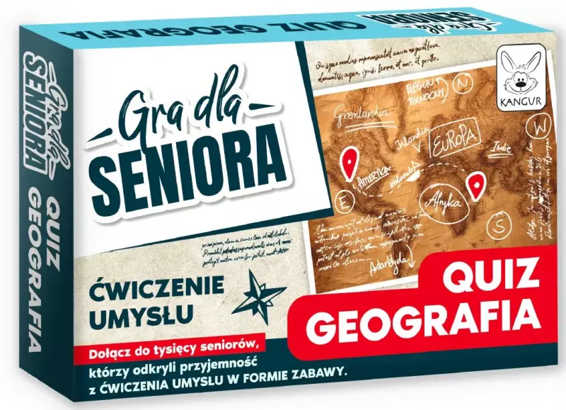 Gra dla Seniora. Quiz geografia Gra dla Seniora. Quiz geografia