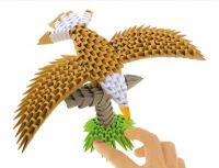 Origami 3D. Orzeł (336 elementów), zdjęcie 3