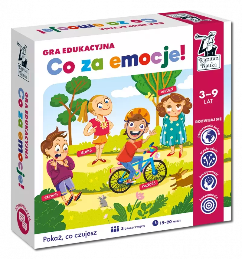 Gra edukacyjna. Co za emocje! Gra edukacyjna. Co za emocje!
