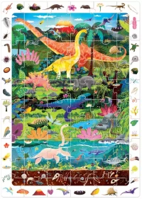 CzuCzu. Puzzle obserwacyjne. Dinozaury, zdjęcie 2