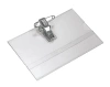 Identyfikator 90 x 55 mm oprawka PVC z klipsem, agrafką i wkładką CT-123(CD102) - zdjęcie