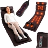 Masażer pleców ciała mata masująca z pilotem Shiatsu podgrzewanie masaż nóg - zdjęcie