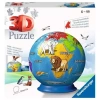 Puzzle 3D 72 elementy. Globus - zdjęcie