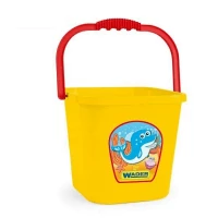 Wiaderko kwadratowe wielkie 7,5l, mix kolorów 71708, zdjęcie 4