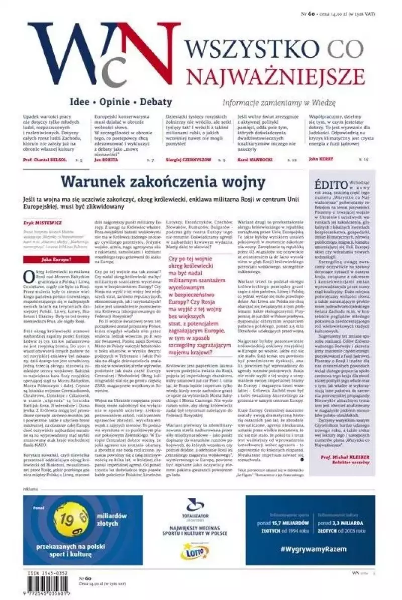 Wszystko, co Najważniejsze nr 60 Wszystko, co Najważniejsze nr 60