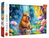 Puzzle 1000 elementów. Kapibara - zdjęcie