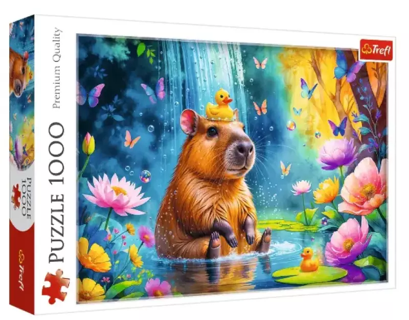 Puzzle 1000 elementów. Kapibara Puzzle 1000 elementów. Kapibara