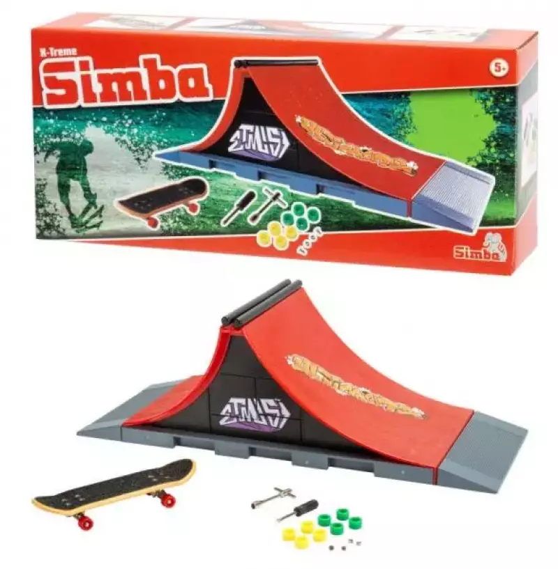 Deskorolka mini z rampą Ultimate Simba Deskorolka mini z rampą Ultimate Simba