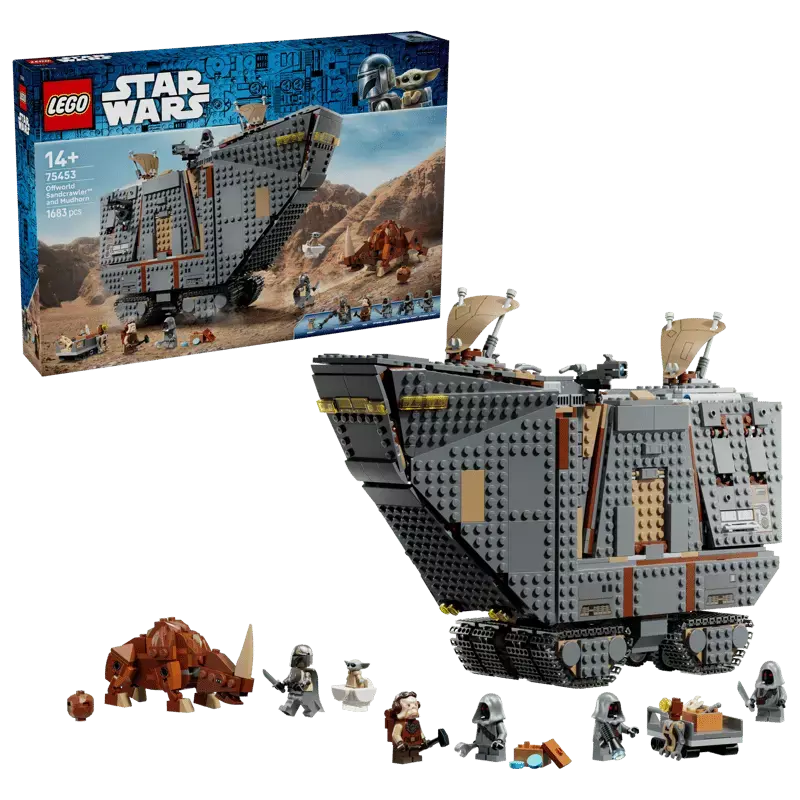 LEGO Star Wars™ Piaskoczołg wędrownych Jawów i bagnorożec 75453 LEGO Star Wars™ Piaskoczołg wędrownych Jawów i bagnorożec 75453