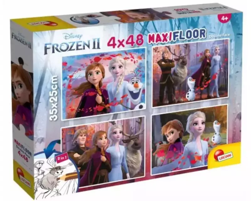 Puzzle Supermaxi 4x48 Kraina Lodu 2 Puzzle Supermaxi 4x48 Kraina Lodu 2