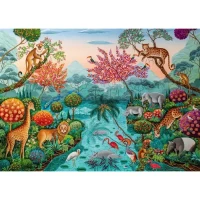 Puzzle 1000 elementów. Egzotyczny ogród. Raj, zdjęcie 2