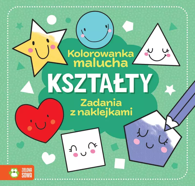 Kolorowanka malucha. Kształty Kolorowanka malucha. Kształty