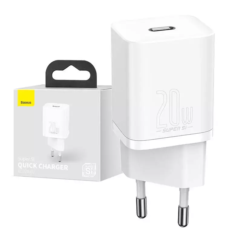 Ładowarka sieciowa BASEUS Super Si 20W (biała)