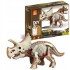 Figurka Dinozaura Triceratops Model Anatomiczny Model Do Złożenia - zdjęcie