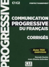 Communication progressive du français. Corrigés C1-C2 - zdjęcie
