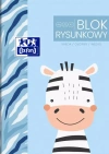 Blok rysunkowy A2/20k biały 120g Oxford Kids A 5 - zdjęcie