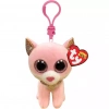 Beanie Boos Fiona - Różowy kot 8,5cm - zdjęcie