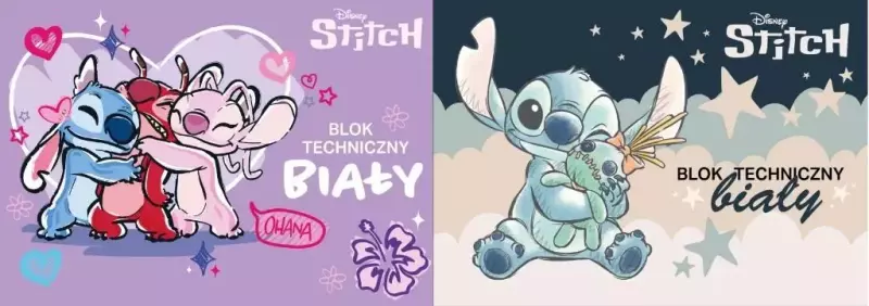 Blok techniczny biały A4/10K Stitch mix Blok techniczny biały A4/10K Stitch mix