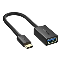 Adapter UGREEN USB-A-USB-C USB 3.0 OTG 15cm (czarny), zdjęcie 3