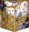Puzzle 2000 elementów. Szalona Arka Noego + plakat - zdjęcie