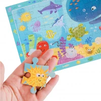Puzzle obserwacyjne 80 elementów. Ocean, zdjęcie 5