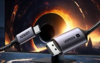 Kabel UGREEN CM556 USB-C-DisplayPort 3m (czarny), zdjęcie 7