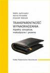 Transparentność wynagradzania. Aspekty zarządcze, metodyczne i prawne - zdjęcie
