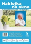 Naklejka na okno Jan Paweł II A4 - zdjęcie