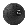 Mała piłka lekarska do ćwiczeń rehabilitacyjna Slam Ball 23cm 3kg - zdjęcie